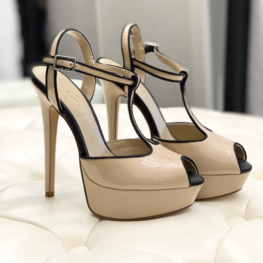 ALDO peep-toe pumps Detamble